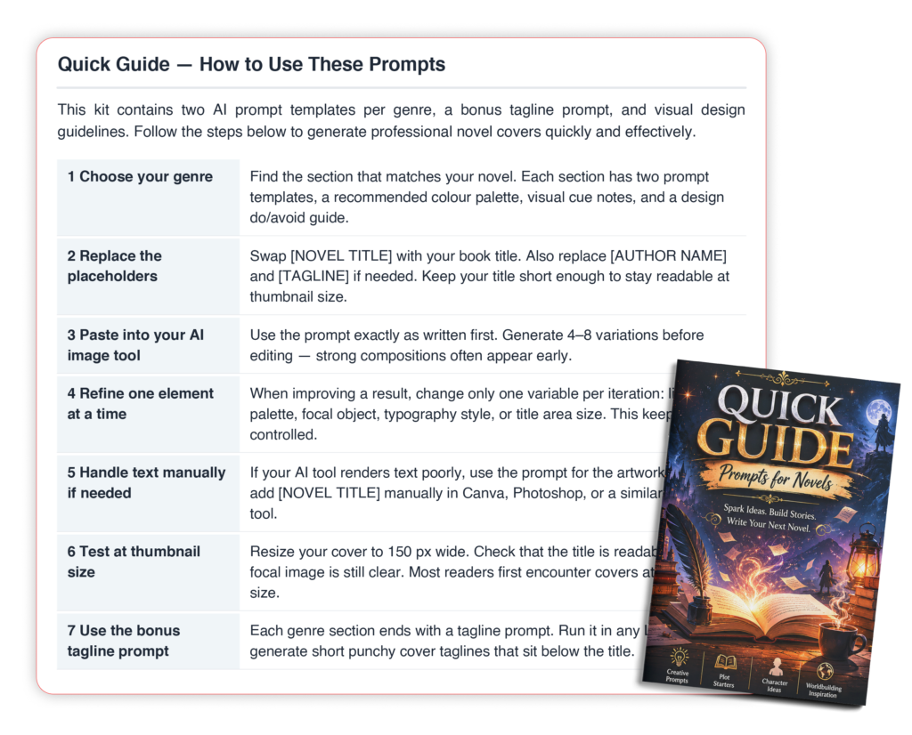 (PLR) KDP Novel Prompts.